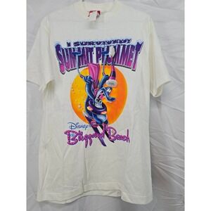 Disney Blizzard Beach Summit Plummet T Shirt Adult Medium Mickey Inc Retro